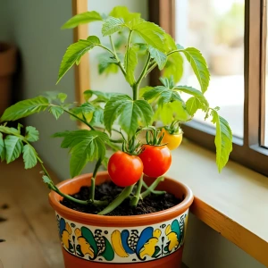 Cultivo de tomates en casa