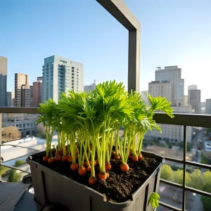 Cultivo de zanahorias en casa